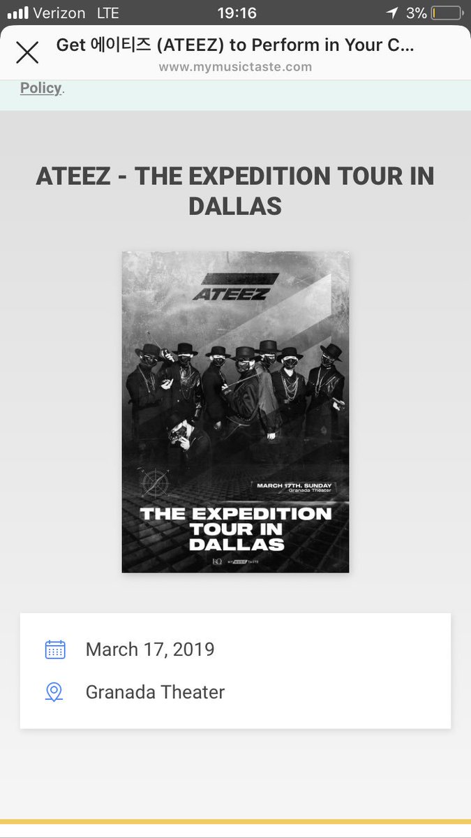 Ateez Dallas Presale Code - ATEEZ 2020