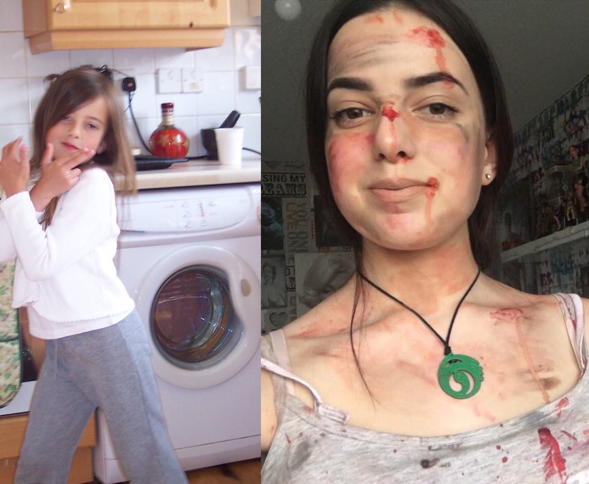 Lara_Croft204's tweet photo. #2009vs2019challenge I’m not sure if this is 2008 but can say my cosplay has got a lot better but shows Lara has been in my life FOREVER!! #LaraCroft #TombRaider https://t.co/mvdfiQYHeA