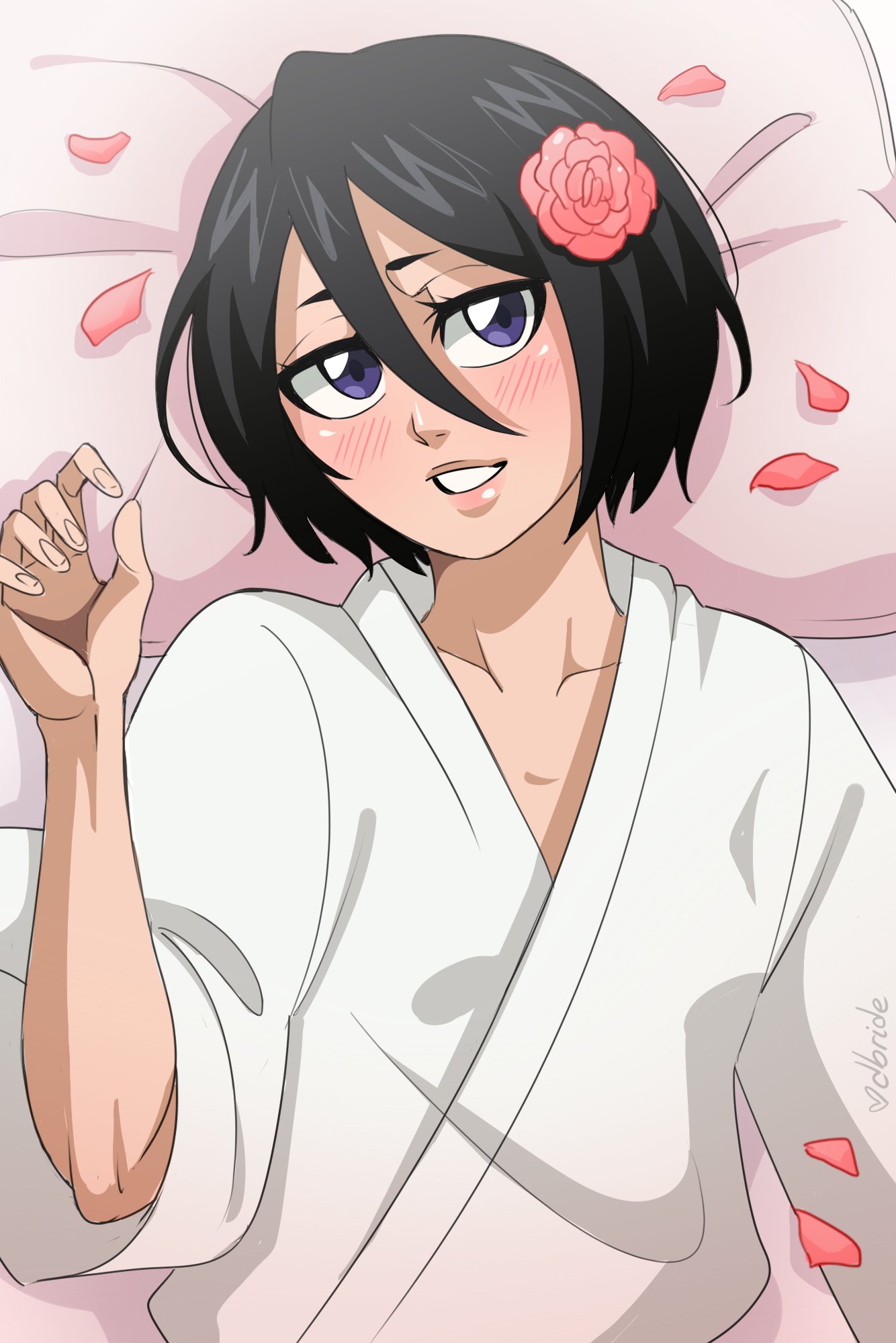D Bride Someone S Feeling Romantic Bleach 朽木ルキア T Co Terpozb3vd Twitter