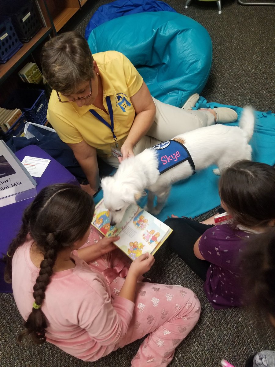 Camp-Read-A-Lot <a href="/NorthamptonKISD/">Northampton Elem.</a>, so much fun reading to Skye.