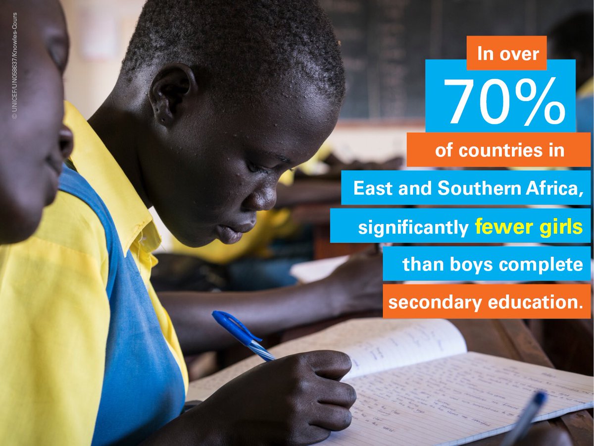 KentPage's tweet photo. The benefits of giving girls equal opportunities to learn are immense, from reductions in child & maternal deaths, to increased lifetime earnings and national economic growth rates. v/@unicefafrica #KeepGirlsLearning https://t.co/6EUTwINI7A