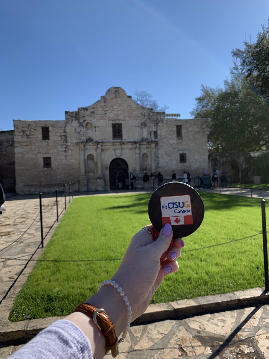 kngriddell's tweet image. #globalpuck visiting #sanantonio and remembering #thealamo 
Looking forward to @ASUG365 volunteer meetings this weekend! @ASUG_Canada #austintexas