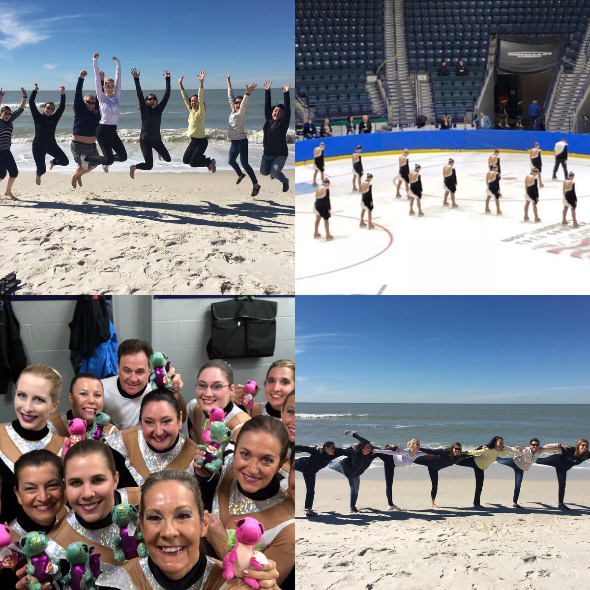 #TBT to #SynchroEast18 see you at #SynchroEast19 next week! Trade your Florida flip flops for your snow boots! See you in MA at the DCU Center! Masters division skates Saturday! <a href="/phillyskating/">Phila Skating Club</a>