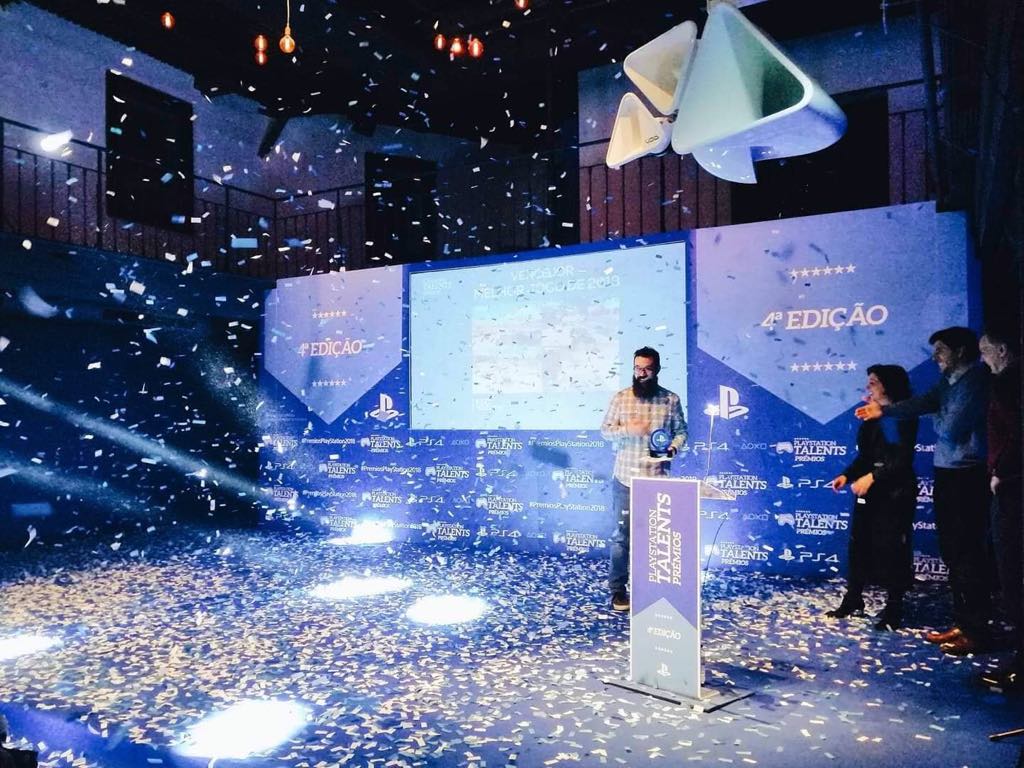 redcatpig's tweet image. 2019 has started with a bang for us! 
 
We just received the award for Best Online Competition Game 2018, and  Best Game 2018 from the #PremiosPlayStation2018 Awards for our game KEO!

Thanks to everyone who has supported us during our journey!