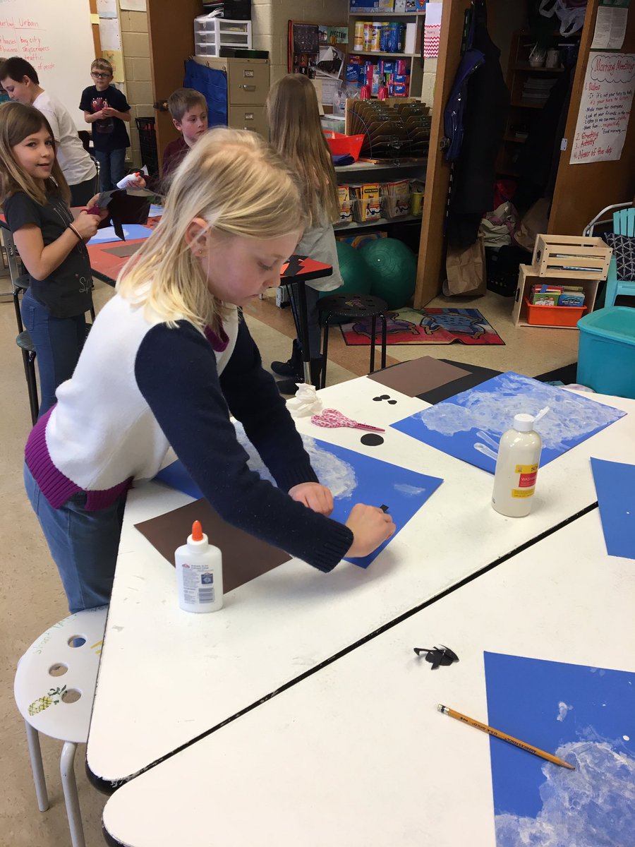 jenevans68's tweet photo. Winter Art Projects for class reward!#awesomeclass #easyreward #simplepleasures https://t.co/uKO6HUJyNz