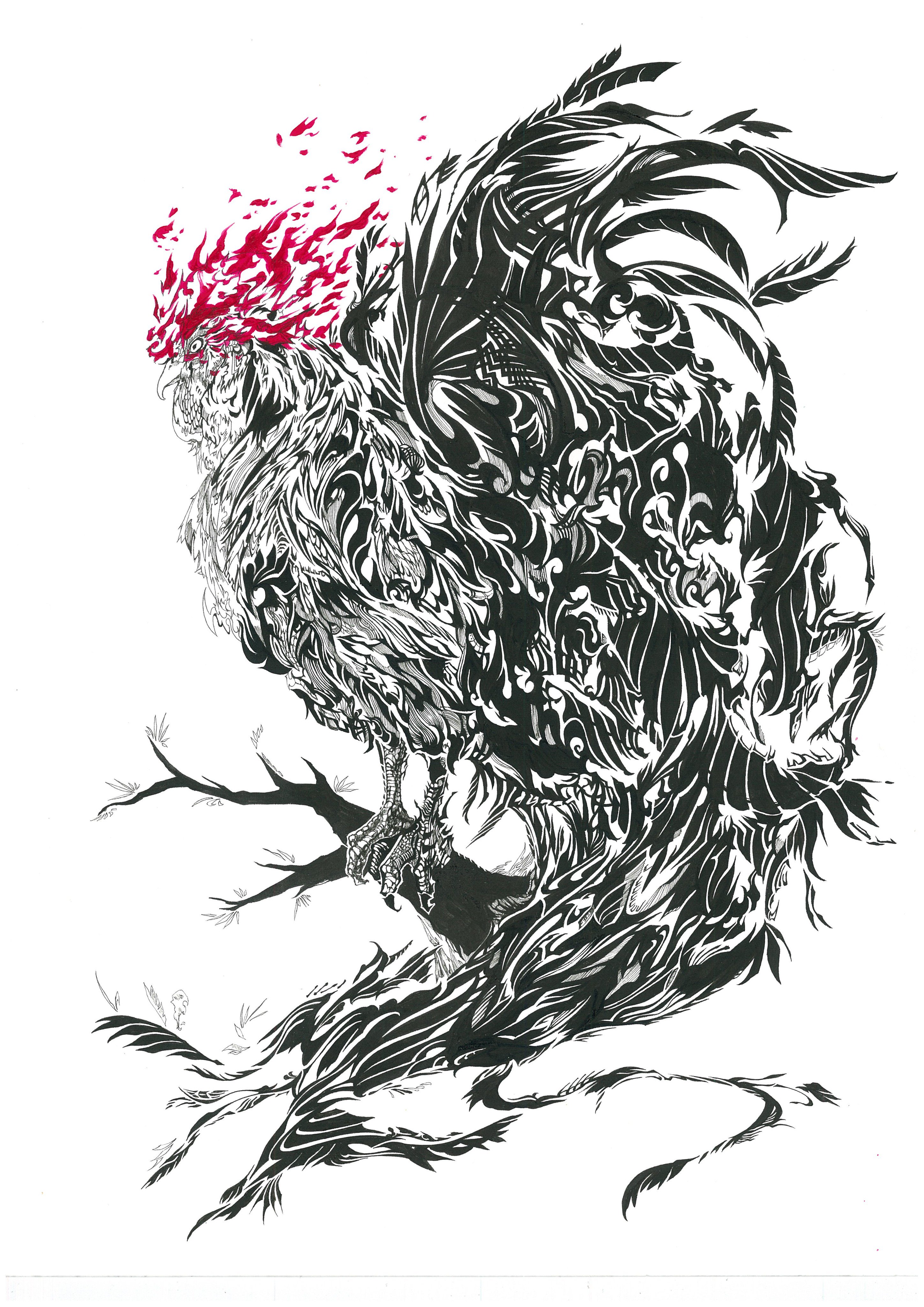 Gai ﾄﾗｲﾊﾞﾙﾃﾞｻﾞｲﾅｰ Crabhouse作った人 さいきんのトライバルアート Tribal トライバル トライバルデザイン Design イラスト Illust Illustration Art アート T Co Apoi8ybbhc Twitter