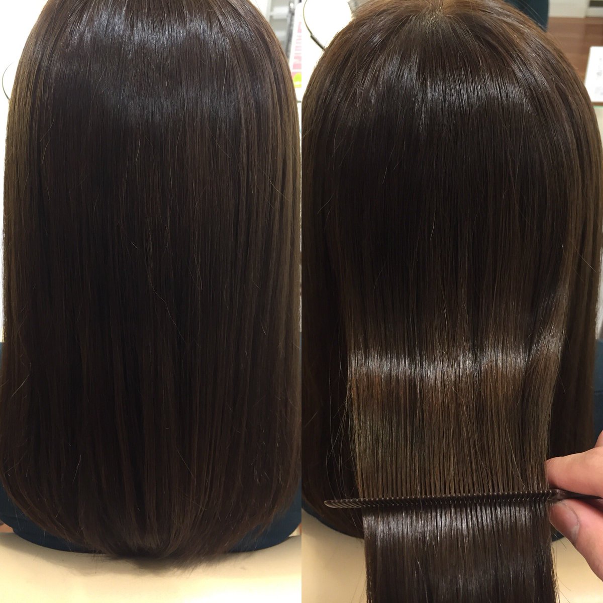 永野亮介 Digzhair 根元から毛先まで艶髪に 髪質問わずこの仕上がり実現します モデル大募集中 髪リペ 髪質から変えたい方は縮毛矯正をオススメします 多くの好評をいただいております T Co Sip3g2mzs3 艶髪 ツヤ髪 髪質改善