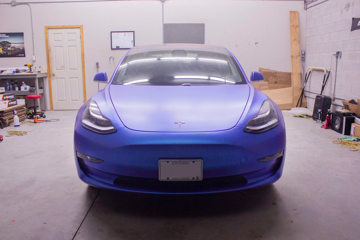 TeslaOwnersWR's tweet image. Share ur wrapped vehicles #WrappedTesla #CustomizedTesla