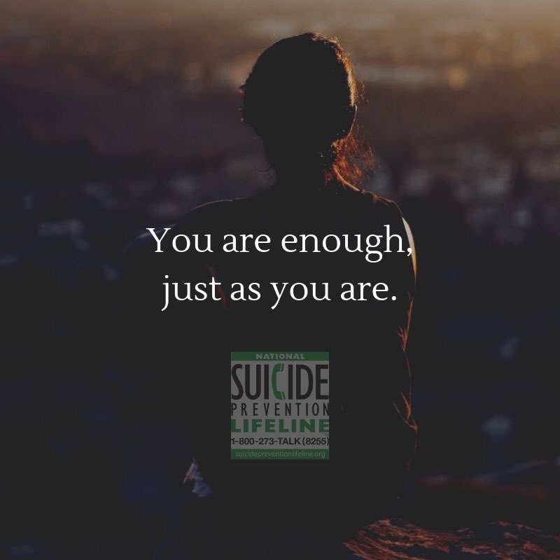 JDrumUK's tweet image. If there are any hints at all with someone you love, just talk.
1-800-273-TALK