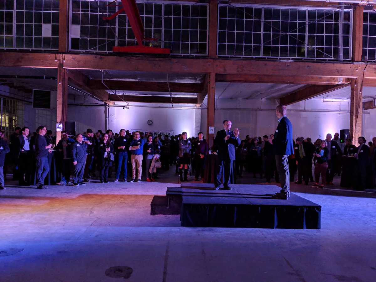 Great kickoff event #TAO. We are excited to be a part of the Oregon tech community