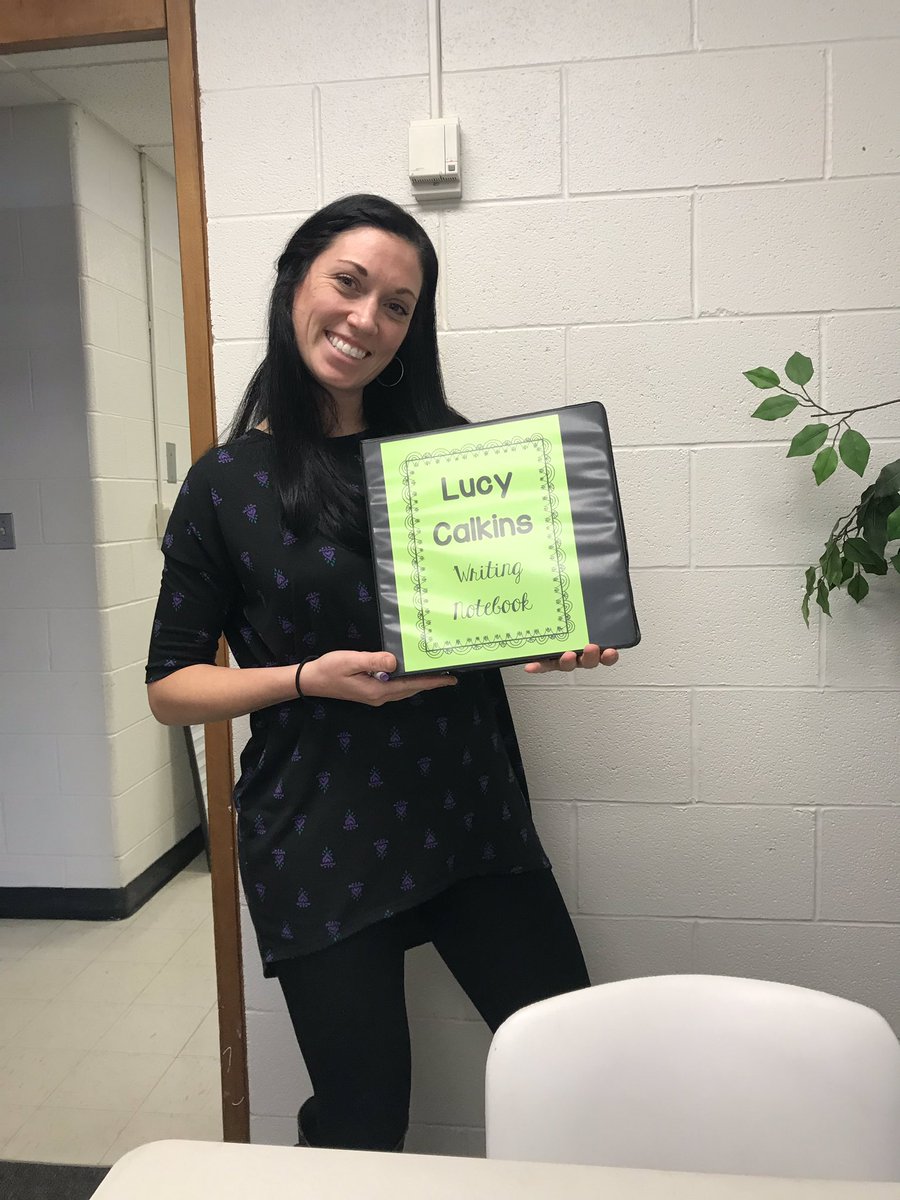 aprildtatheart's tweet photo. Can’t wait to get my kinder on with this fabulous T! She is excited to pilot the WUOS! #veryorganized #superT #TCRWP @AthertonSchools https://t.co/29um7FjOYK