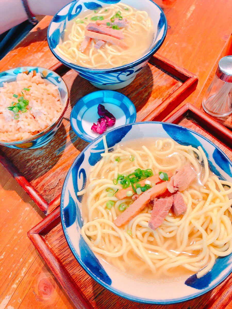 ともみつ農園 ともみついちじく Pa Twitter 美味しい八重山そばをいただきました 石垣島 石垣空港 八重山そば