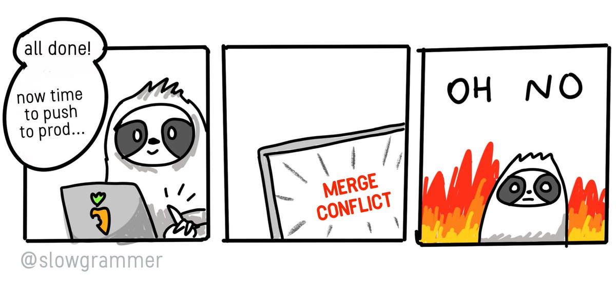 #1. sometimes you just gotta throw away the whole branch and start over again