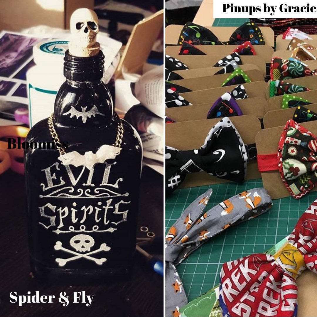 ladiesdrinkbeer's tweet photo. Our Makers Market 🎨 is ON at #LadyBeerFest and here’s the 1st round of artisans! 
@ohmycatshop 
La Nouvelle Ancienne 
@terrasoapco 
Spider &amp; Fly
Pinups by Gracie Klutz @bloomissnatural 
How Fetch &amp; 
@NaturallySassyP!! 
😍

Grab those tix! 🎟
https://t.co/uI2VWnz3XH https://t.co/22pZ99ojGG