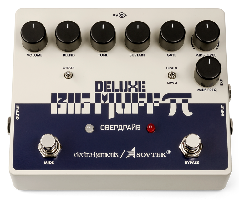 musicplant's tweet image. 【つくば店】新商品 electro-harmonix Sovtek Deluxe Big Muff Pi が入荷！
新しい Sovtek Deluxe Big Muff は、Civil War Big Muff へのリスペクトとともに、従来の大きく温かみのあるサウンドに Deluxe Big Muff の優れたコントロールを加えたモデルです。#MP新着 #ElectroHarmonix #Sovtek #BigMuff