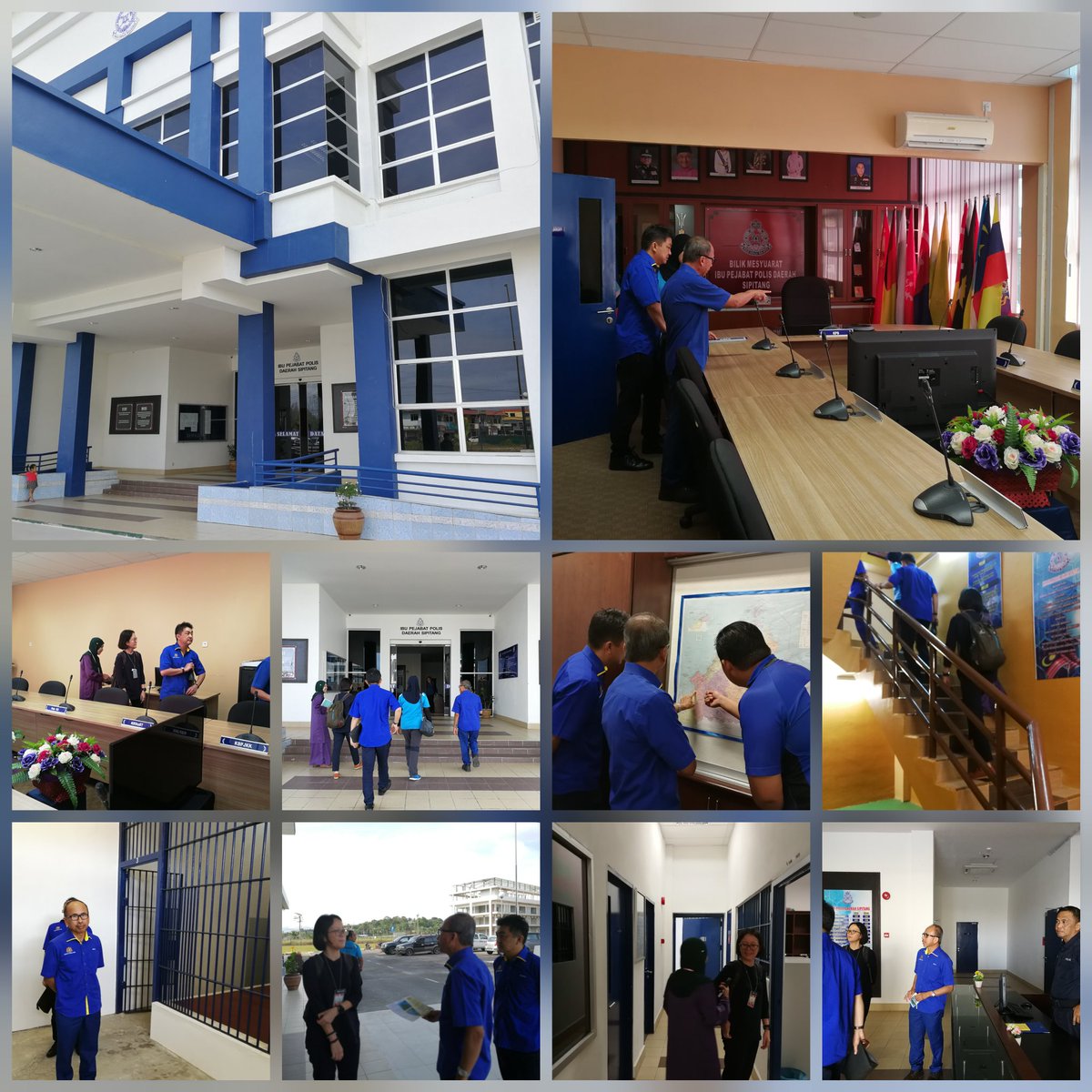 Lawatan kerja KPKR <a href="/RoslanMdTaha/">Roslan Md Taha</a> ke Projek Ibu Pejabat Polis Sipitang yg telah diserah pd Mac 2017. Lawatan bertujuan mendapatkan maklumbalas pengguna sebelum dikeluarkan CMGD.
<a href="/baru_bian/">Baru Bian</a> <a href="/HjAnuarTahir/">Hj Anuar Tahir</a> <a href="/IsmailBakar60/">IsmailhjBakar</a> <a href="/syedomar2013/">Syed Omar </a> <a href="/alwi_ibrahim59/">Alwi Ibrahim</a> <a href="/JKRMalaysia/">JKR Malaysia</a> <a href="/KDNPUTRAJAYA/">KDN🇲🇾</a>