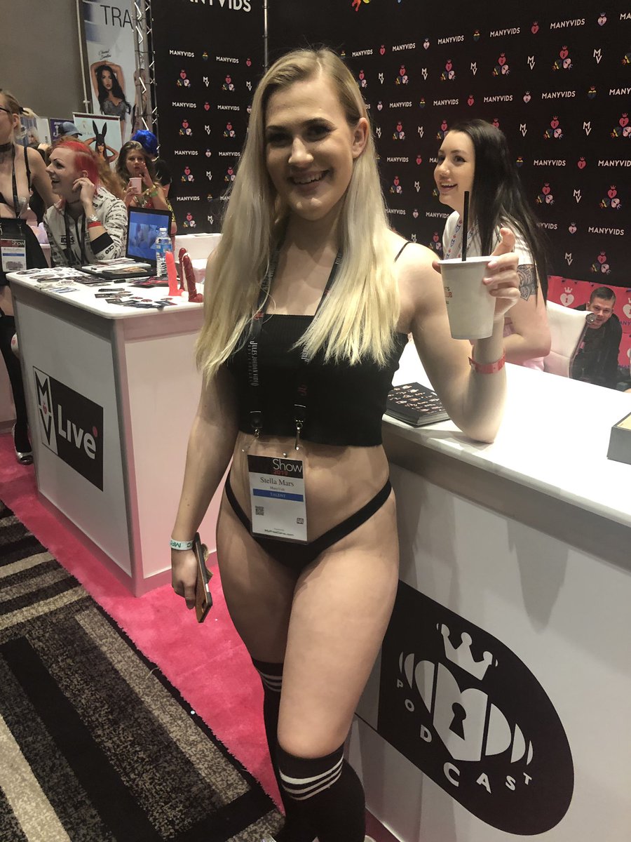 waltrich3's tweet photo. Everyone at AVN at should stop by #MVBooth2019 tomorrow and say hi to the beautiful @stellamarsxxx and so many other wonderful people https://t.co/vcCEiqrCP8