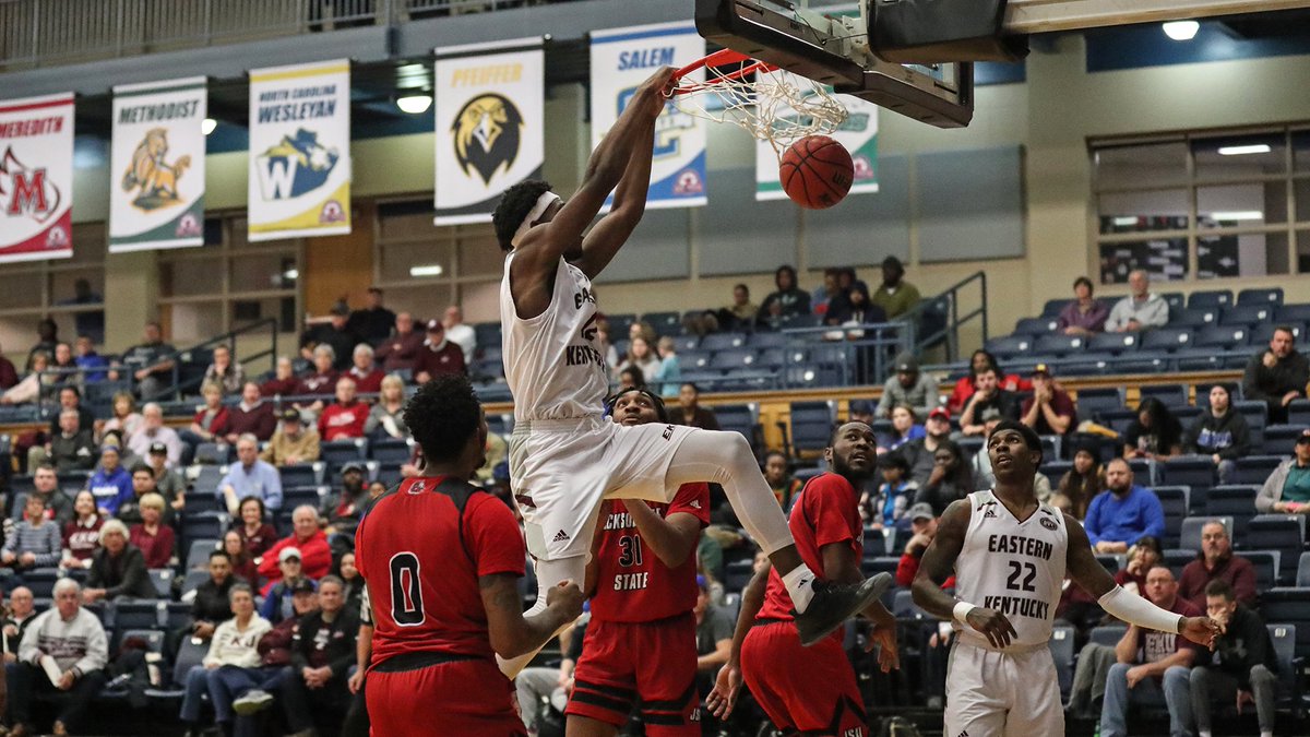 EKUHoops's tweet photo. Shouts to freshman @tre_king23 on his first career double-double tonight! 

11 points, game-high 12 rebounds.

#GoBigE https://t.co/nTUPwD8OU0