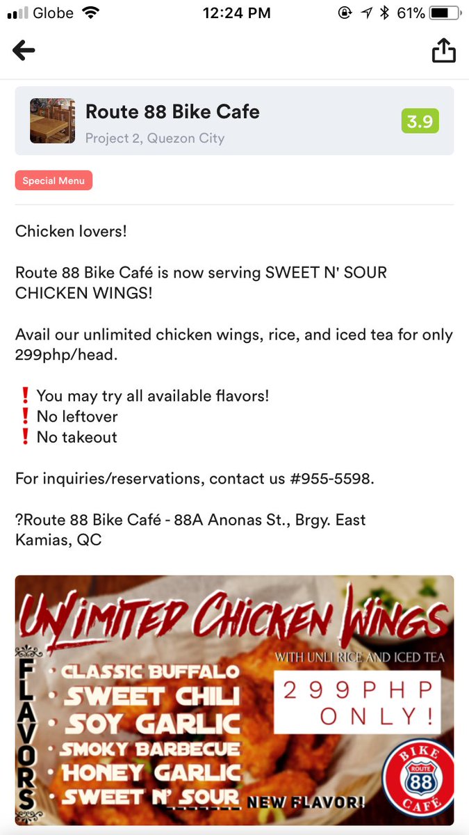 PromoFinderPH's tweet photo. [Zomato Gold 💳💰]

@Zomato Get 20% OFF with referral code MARK0663

Also check out the events you can see on the app. 

#PromoFinderPH
#ZomatoGoldPH https://t.co/NiTwz1W2ve