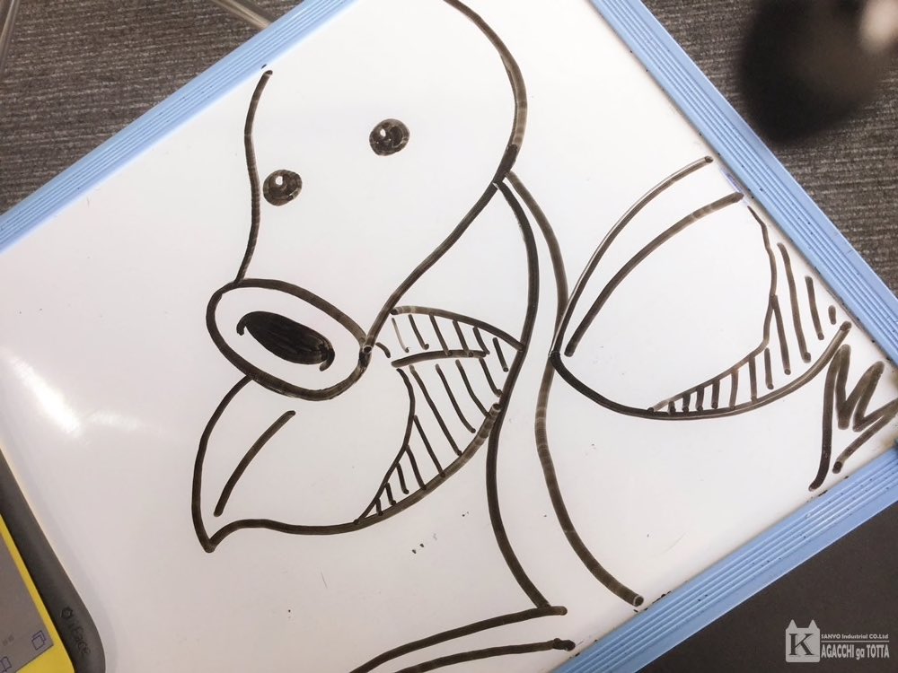 三陽工業公式アカウント 広報部担当 در توییتر 今日のブログではホワイトボードを僕が描く様子を紹介 昨日のマダツボミで紹介してるよ ポケモン言えるかな イラスト練習中