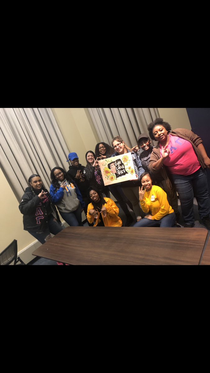 Our first event of the semester with the beautiful Gammas was a success! But that’s normally what happens when queens collab!!