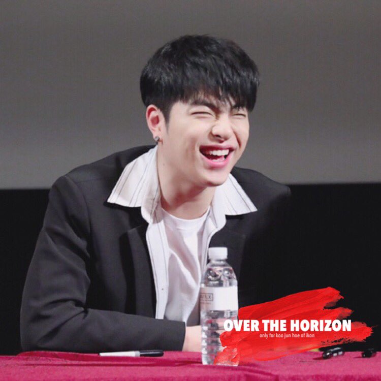 I just wanna look at his smiling face 24/7.  #JUNHOE  #JUNE  #iKON  #구준회  #준회  #아이콘  #ジュネ
