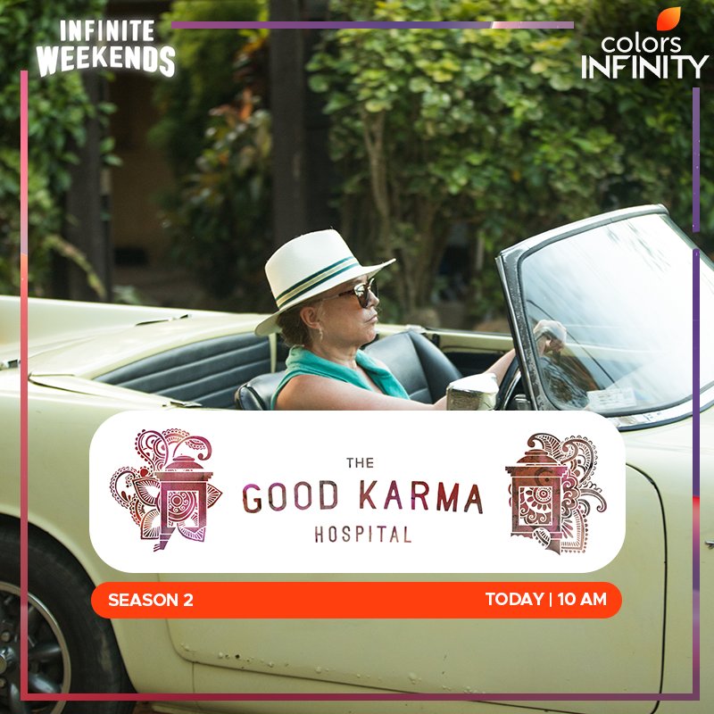 colors_infinity's tweet photo. Add some panache to your Sunday. 

Catch Season 2 of @goodkarmahosp 10 AM onwards on #InfiniteWeekends. https://t.co/kuj9EDDWxz