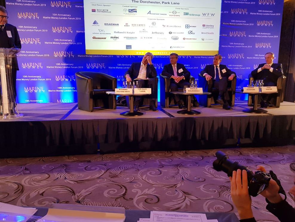 Marine Capital (@mclshipping) on Twitter photo Marine Capital CEO Tony Foster on panel discussing prospects for LNG shipping and LNG as a fuel at <a href="/MarineMoney/">Marine Money</a> 2019 London Forum #MarineMoney #shipping #LNG Marine Capital CEO Tony Foster on panel discussing prospects for LNG shipping and LNG as a fuel at <a href="/MarineMoney/">Marine Money</a> 2019 London Forum #MarineMoney #shipping #LNG