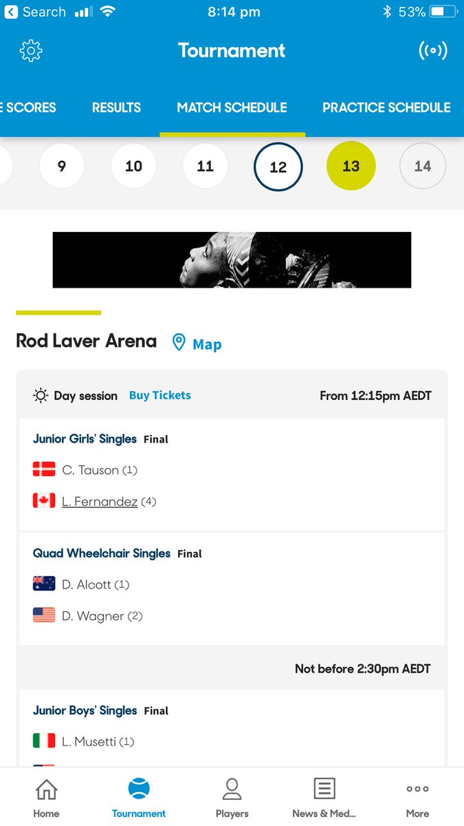 DylanAlcott's tweet image. SATURDAY. AUSTRALIA DAY. SINGLES FINAL. 130pm (ish - maybe a touch later). ROD LAVER ARENA (ground pass gets you in) AND LIVE NATIONWIDE ON @wwos !!!! BOOM!!!!! #AusOpen