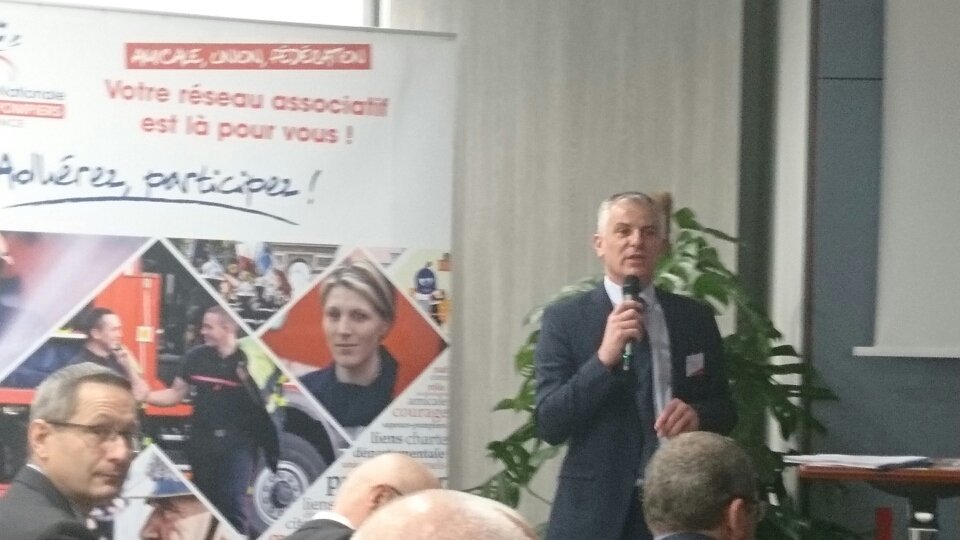 Aujourd'hui réunion de l'ensemble des PUR, PUD, dans la maison des sapeurs-pompiers de France avec notre président le colonel Gregory ALLIONE, #L'UDSP79, #SDIS79, #FNSPF