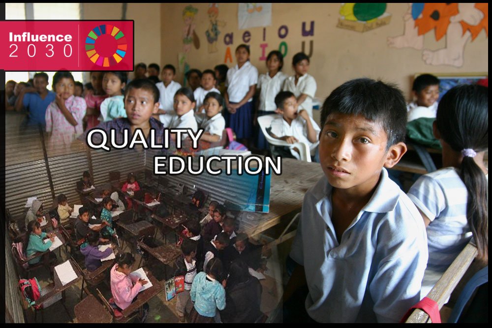 influence2030's tweet photo. "Ensure inclusive and equitable #QualityEducation and promote #lifelonglearning #opportunities for all"
@SDGoals @YouthSDGs 
#influence #poverty #Hunger #health #educationweek #genderequality #sanitation #peace #SDGs #BRI #Agenda2030 #justice #life #energy #CleanWater #lifeonland https://t.co/thlC2VlZjP