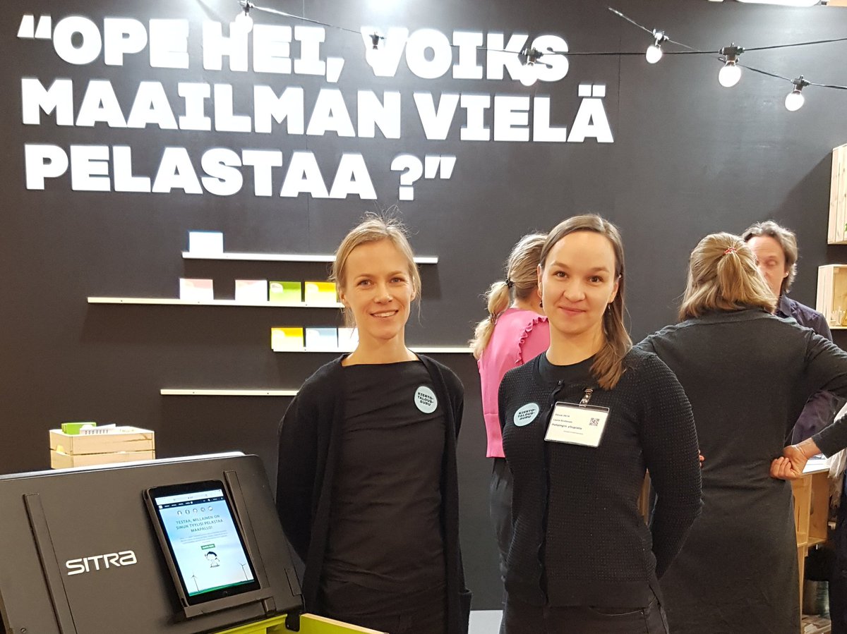 Uusi verkkokurssi kiertotalouden perusteista kiertotalousnyt.fi #KiertotalousNyt <a href="/UniLUT/">LUT University 🚀</a> ja <a href="/helsinkiuni/">University of Helsinki</a> yhteistyössä. Tule tapaamaan #Educa2019 messuilla kaksi Lauraa <a href="/SitraFund/">Sitra</a> kiertotalouskampukselle 6n39!