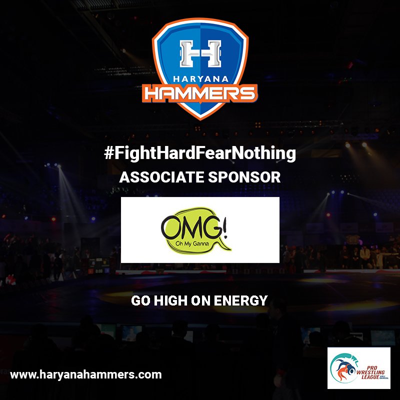 OMG natural juices ensures that our players are never low on energy during anytime of the day.
Thanks to our Associate Partner- OMG (Oh My Ganna)!
#sponsor #OMG #ohmyganna #PWL4 #wrestling #naturaljuices #associatepartner