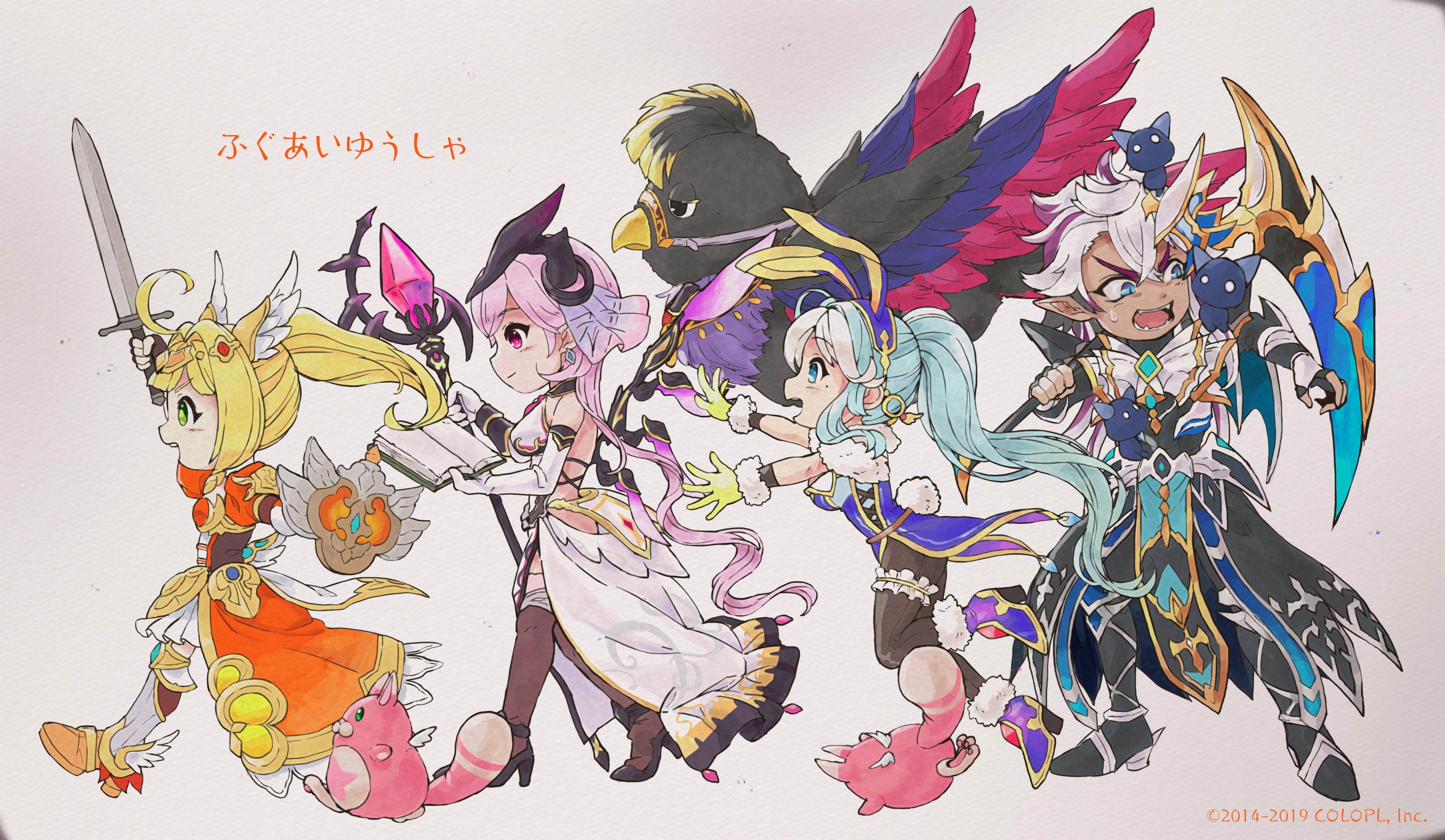 公式 白猫プロジェクト New World S 不具合勇者 のイラストが運営チームから届いたにゃฅ W ฅ ソアラたちの不具合だらけでハチャメチャな冒険はお楽しみいただけていますでしょうか ฅ W ฅ イベントは開催中なので まだまだ遊んでみてください