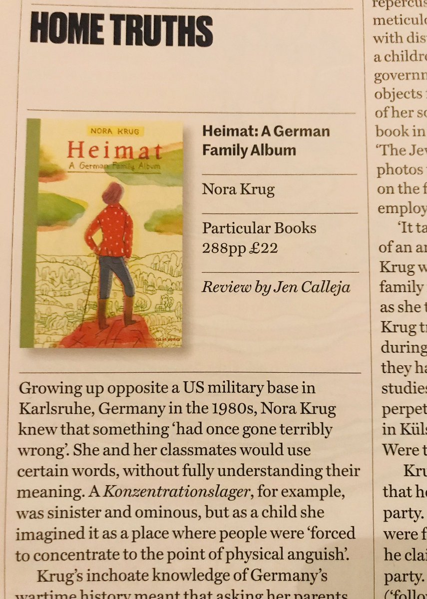 Jen Calleja (@niewview) on Twitter photo My review of Nora Krug’s incredible graphic memoir Heimat: A German Family Album (<a href="/ParticularBooks/">Particular Books</a>) is in the latest issue of <a href="/HistoryToday/">History Today</a> My review of Nora Krug’s incredible graphic memoir Heimat: A German Family Album (<a href="/ParticularBooks/">Particular Books</a>) is in the latest issue of <a href="/HistoryToday/">History Today</a>