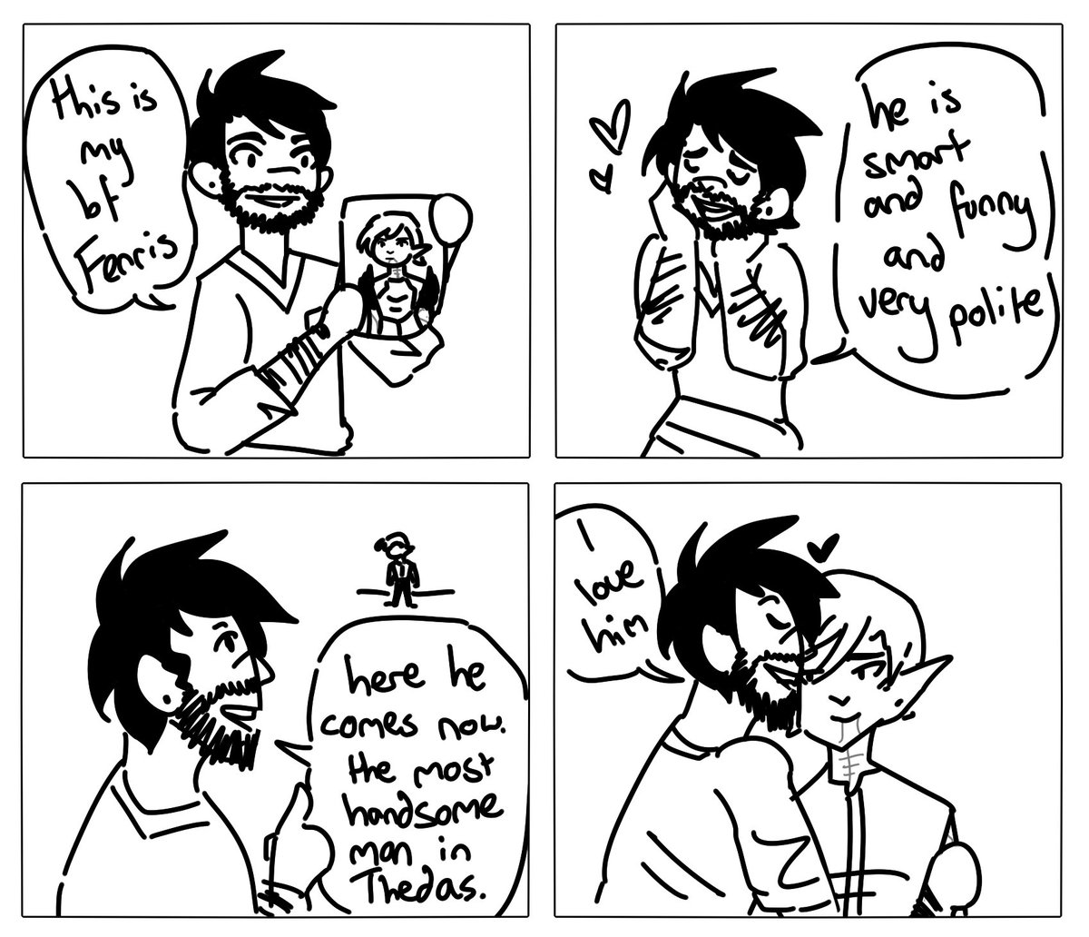 fenhawke in a nutshell #dragonage #fenris #fenhawke