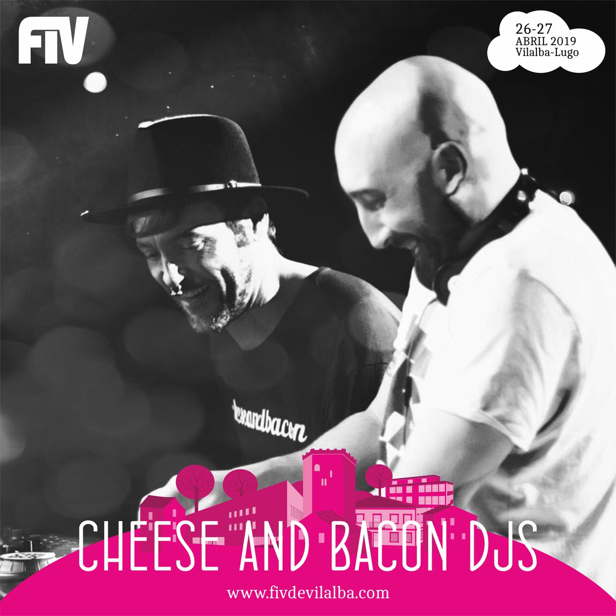 💥 Nueva confirmación 💥

Fusión "imperfecta" de indie, electrónica y disco hits... ¡Vamos a bailar pero bien con <a href="/CheeseBaconDjs/">CheeseAndBacon Djs</a> en #FIV2019!

👉🏽 ¡Consigue tu abono por solo 31€ (+ gastos)! bit.ly/FIV2019