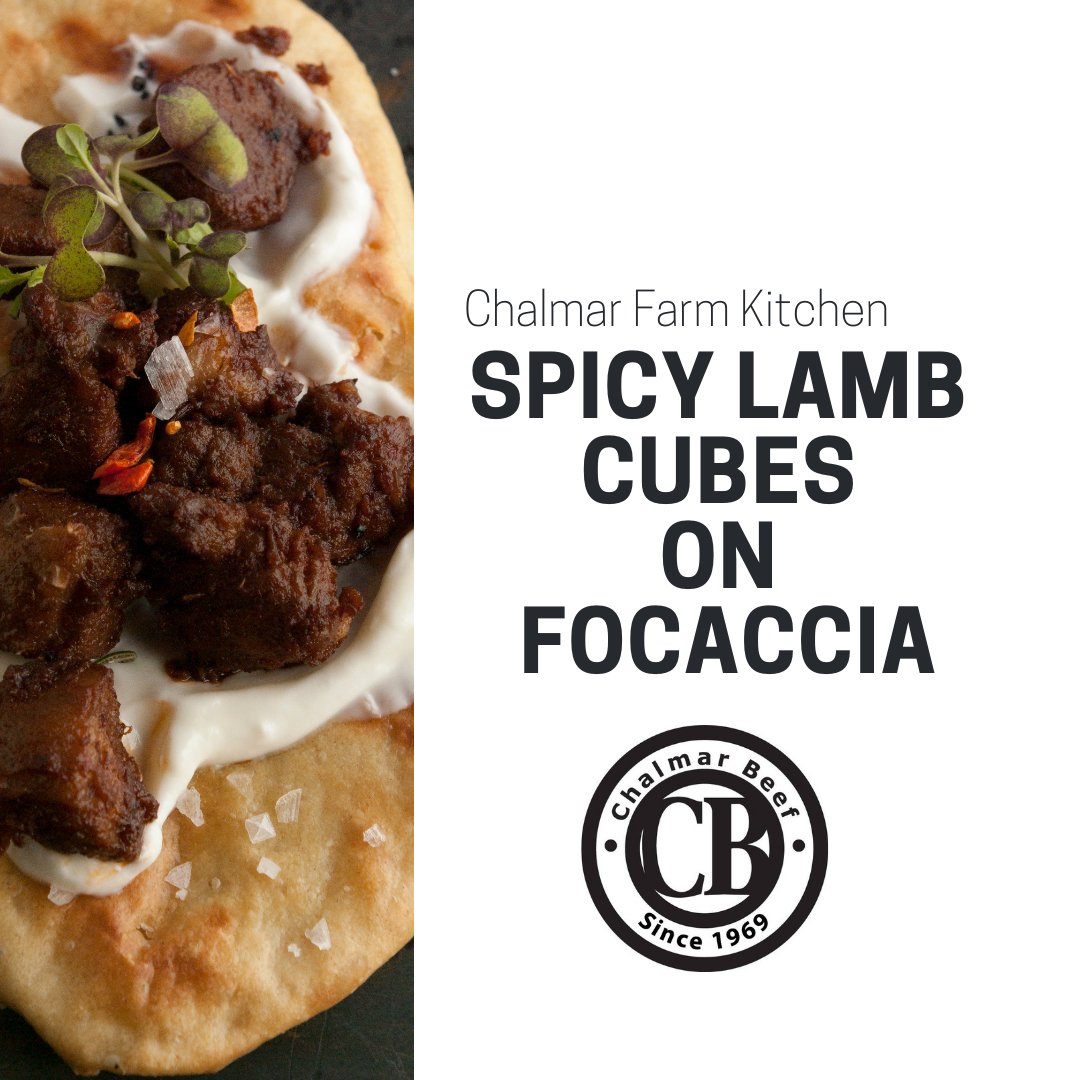 SPICY LAMB CUBES ON FOCACCIA

Slow cooking, at a low, even temperature is important for the CHALMAR LAMB POTJIEKOS to get it perfect, but you could easily make it in a slow-cooker.  Your family will love the exotic flavours in this spicy lamb recipe.