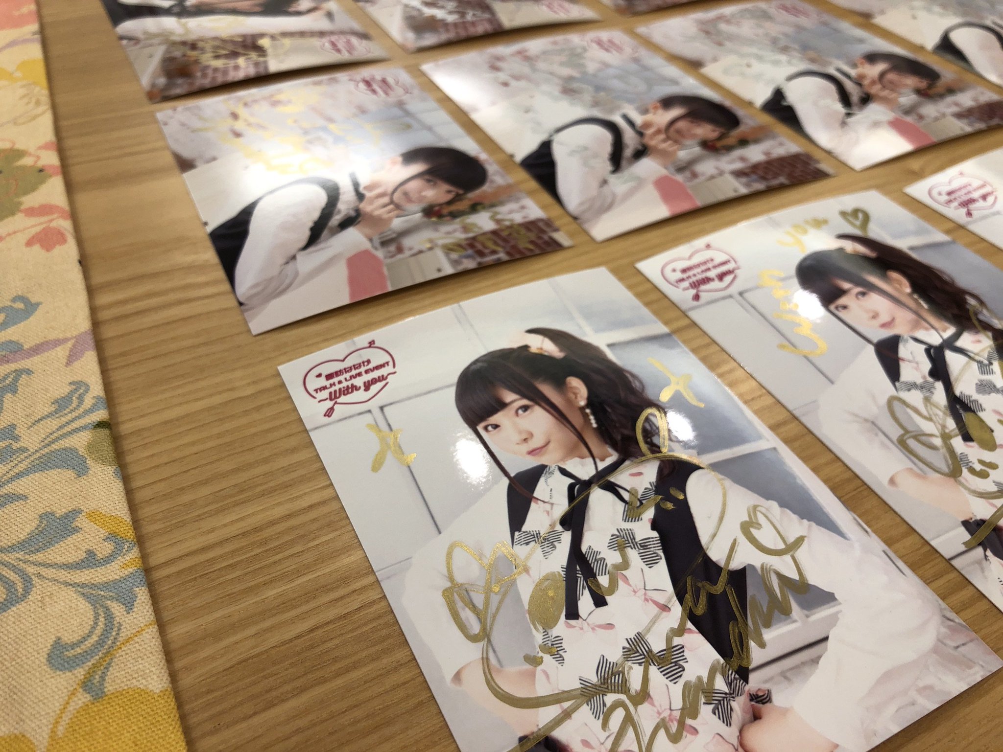 諏訪ななか TALK & LIVE EVENT With you ブロマイド（諏訪ななか