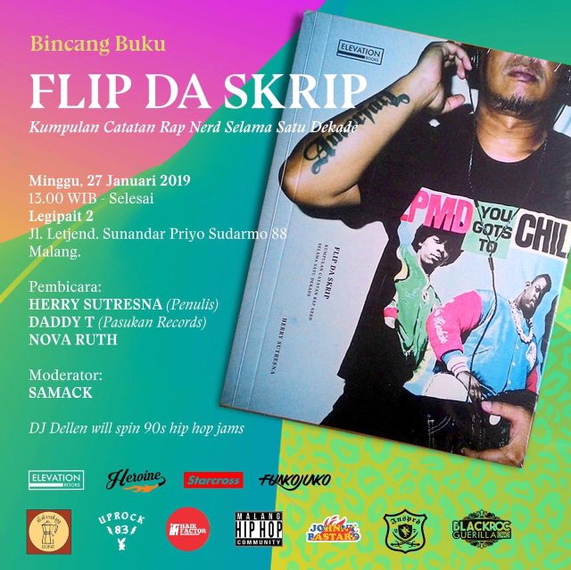 Jangan lupa besok di Surabaya dan hari Minggu di Malang