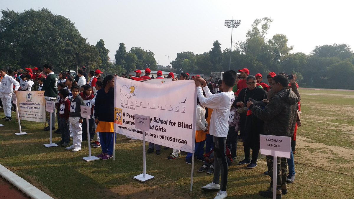 jagdishmitra's tweet photo. More than 1000 children coming together to support each other ..and win together @techmahindracsr #kheloindia https://t.co/ssH4BVuWb1