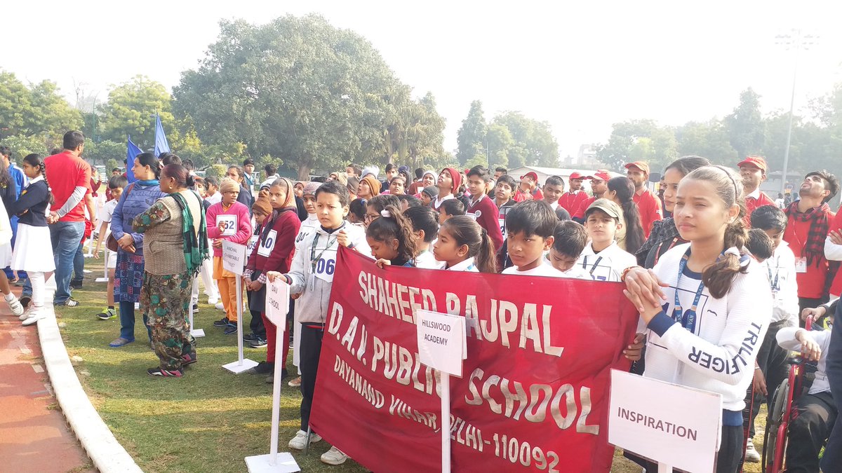 jagdishmitra's tweet photo. More than 1000 children coming together to support each other ..and win together @techmahindracsr #kheloindia https://t.co/ssH4BVuWb1