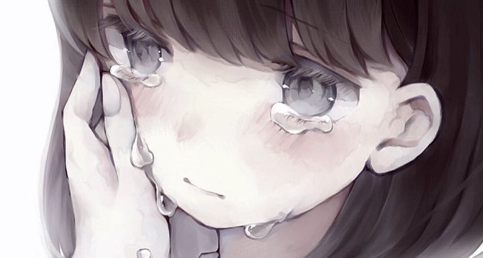 「crying with eyes open」 illustration images(Oldest｜RT&Fav:50)