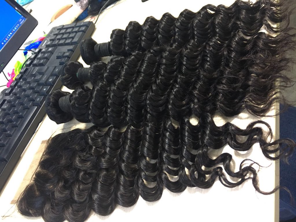 StellahairC's tweet photo. 💕Deep wave hair In Stock 💕
👏🏻Clearance Sale
💇‍♀️beauty for women
📲Whatsapp:+8613538876910
#deepwavehair #deepwavebundles #deepwave #hairbundles #hairweft #hairweave #hairclosure #deepwaveclosure #humanhair #hairextensions #hairsalon #salonowner #salonstylist #salon #blackhair https://t.co/tNEnyiCgls