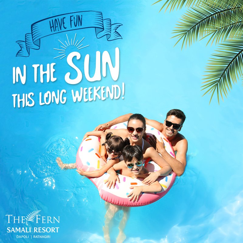 samaliresort's tweet photo. What’s your idea of fun in the sun? An adventurous banana boat ride at the beache or leisurely Jacuzzi time around nature?
Make your long weekend worth it at #TheFernSamaliResort: https://t.co/h6Z6Qa04Fb
#SamaliResort | #Dapoli | #LuxuryResort | #Holiday | #Mumbai | #Pune https://t.co/uzFxrcnI7w
