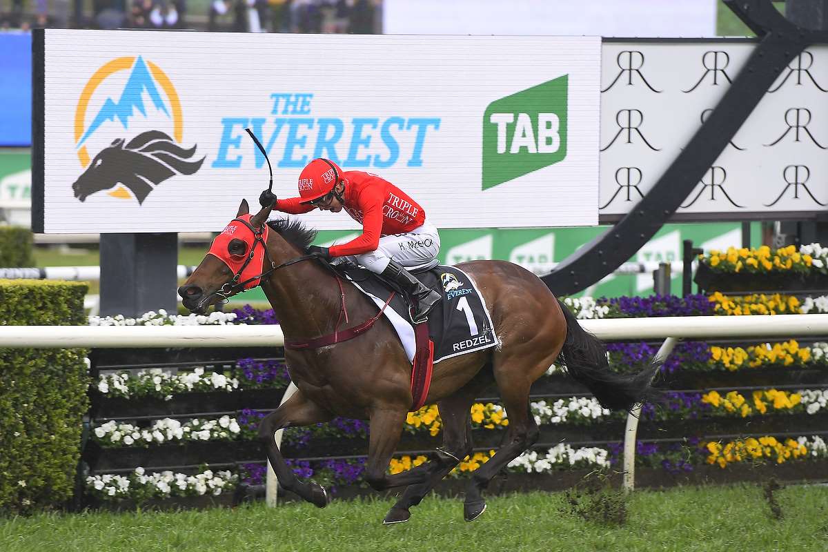 TripleCrownSynd's tweet image. Inside The Everest features tonight on Sky Thoroughbred Central! Tune in to relive Redzel's historic defence of the World's Richest Race on Turf! #TheEverest #Redzel &amp;gt; triplecrown.com.au/inside-the-eve…