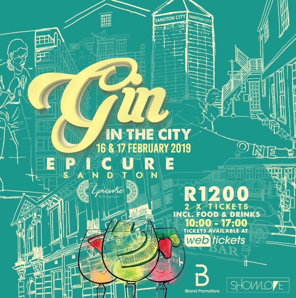 GinInTheCity2's tweet photo. It’s Friday and the weekend begins. Take time to surprise your friend, lover or colleague with a ticket the Gin in City. Tickets are limited on https://t.co/cRkgcyAPPG. #GinIntheCity #LetWeekendBeGin https://t.co/MYLOrSf3sF