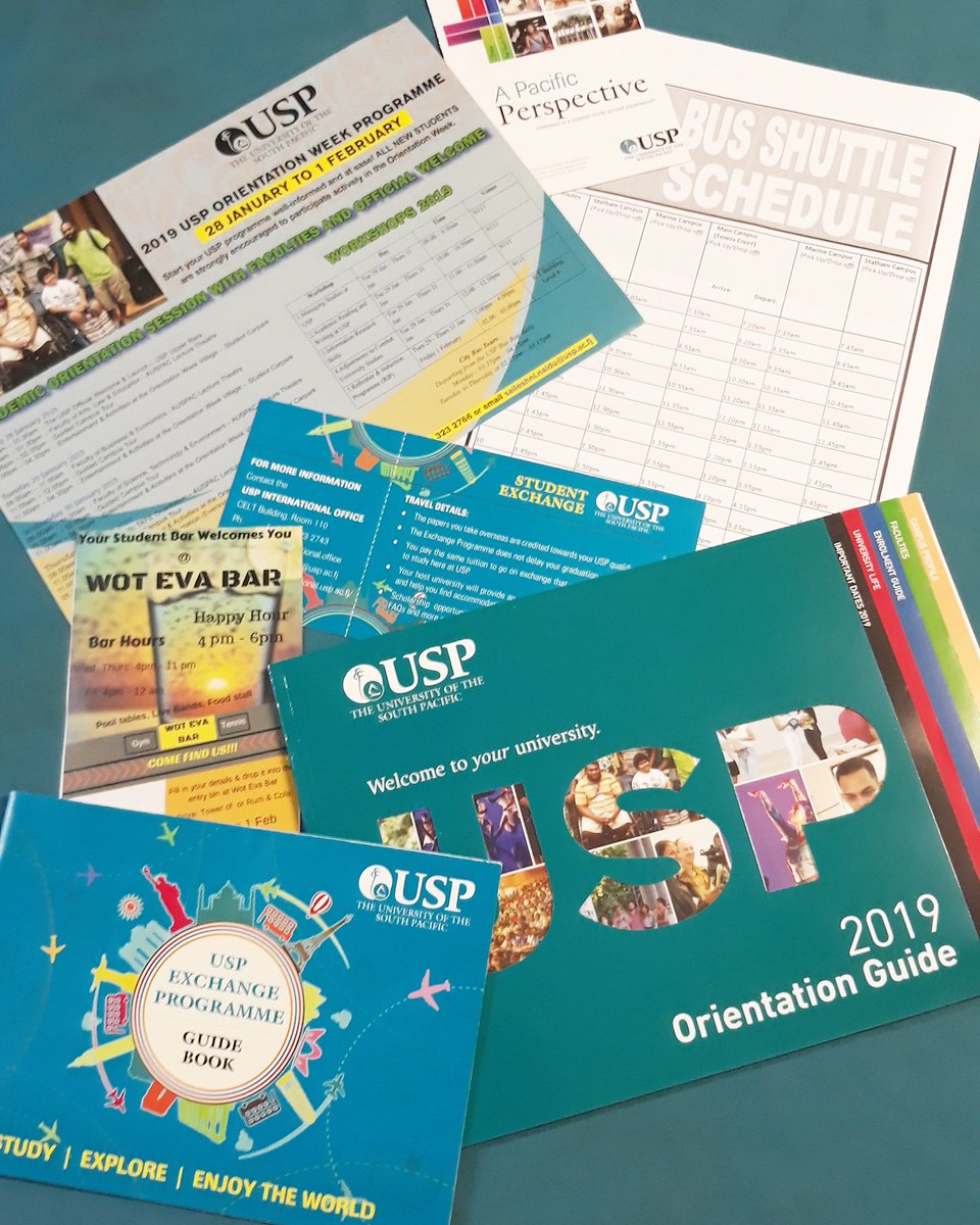 usp_intl's tweet photo. We're preparing for #OrientationWeek2019. #Internationalstudents can find all this and more inside their #orientationkits next week!!! https://t.co/wypk8qB1yH
