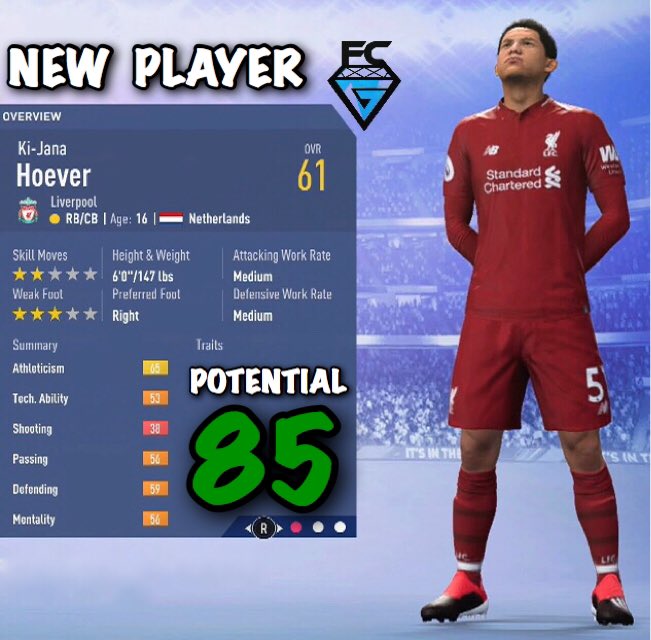 Fifa Career Gems On Twitter Fifa19 New Player Ki Jana