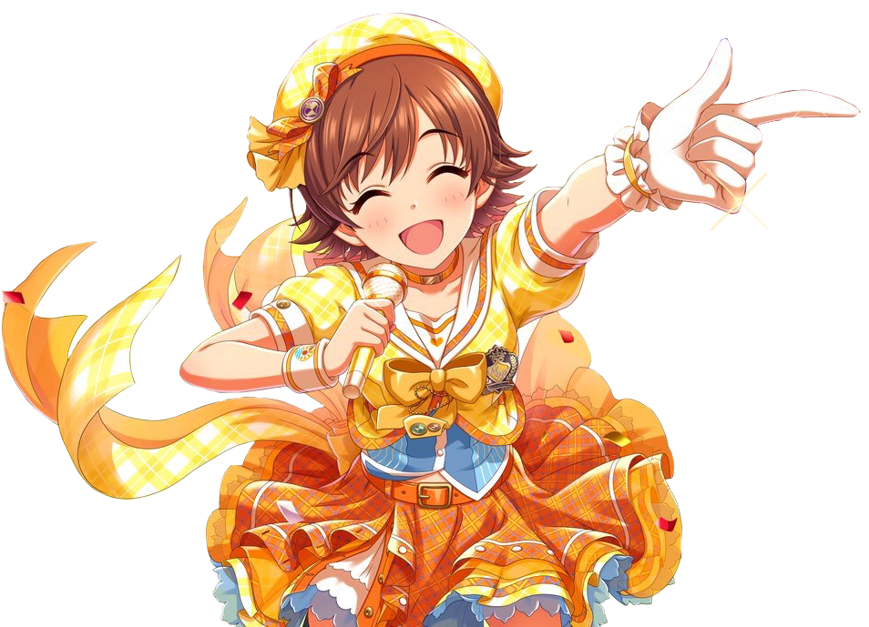 Kai Twitterissa ポジティブパッション 本田未央 透過素材出来ました 紙吹雪もあるよ